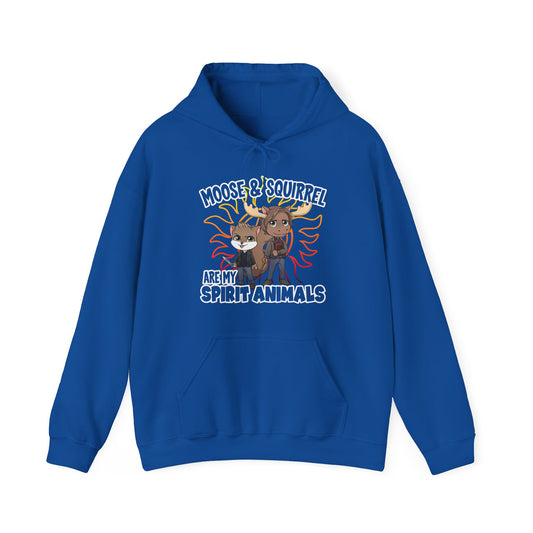 Moose & Squirrel Spirit Animals Hoodie