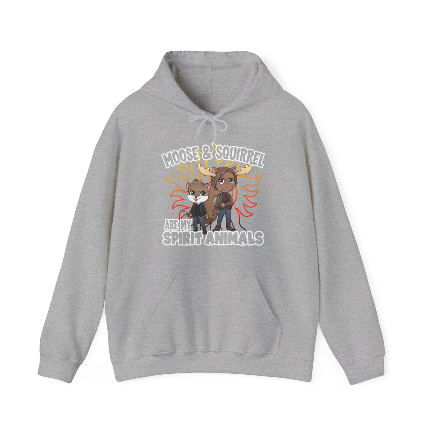 Moose & Squirrel Spirit Animals Hoodie