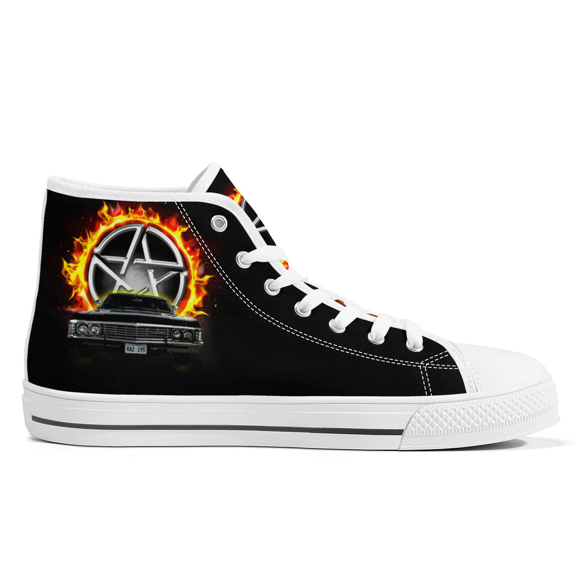 Carry On High-Top Canvas Shoes