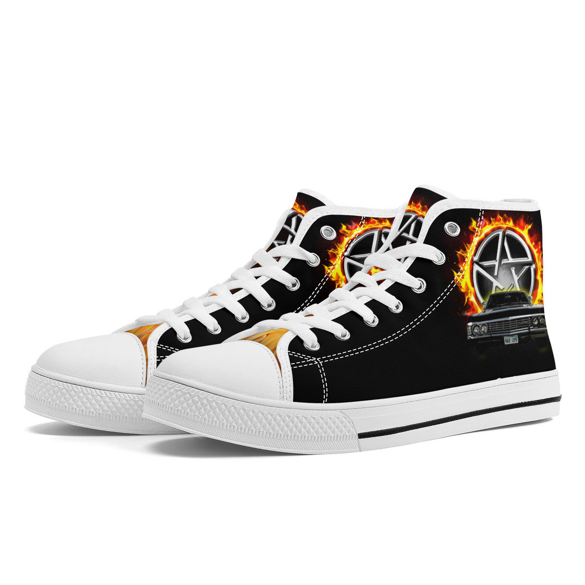 Carry On High-Top Canvas Shoes