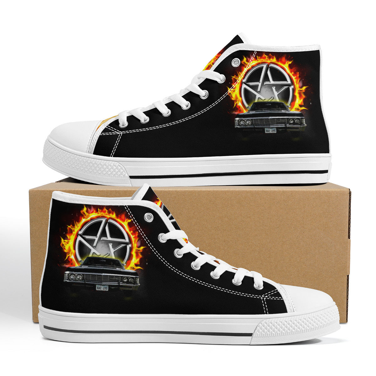 Carry On High-Top Canvas Shoes