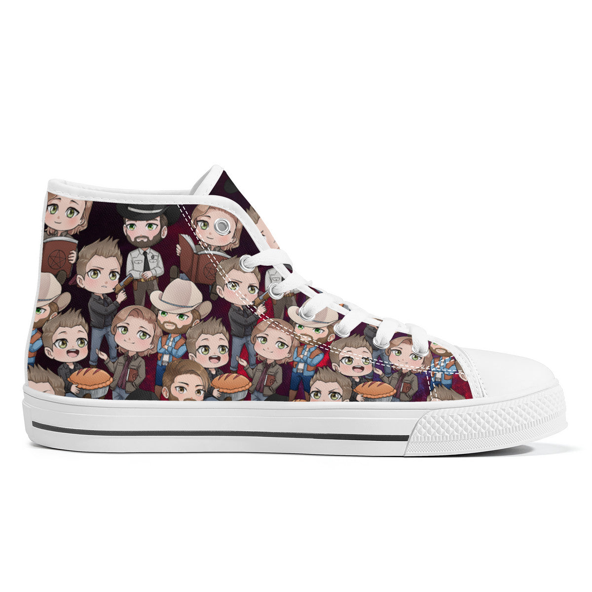 J2 Chibi High-Top Canvas Shoes