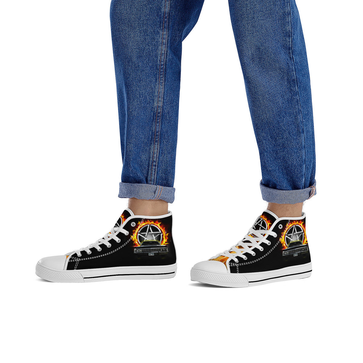 Carry On High-Top Canvas Shoes