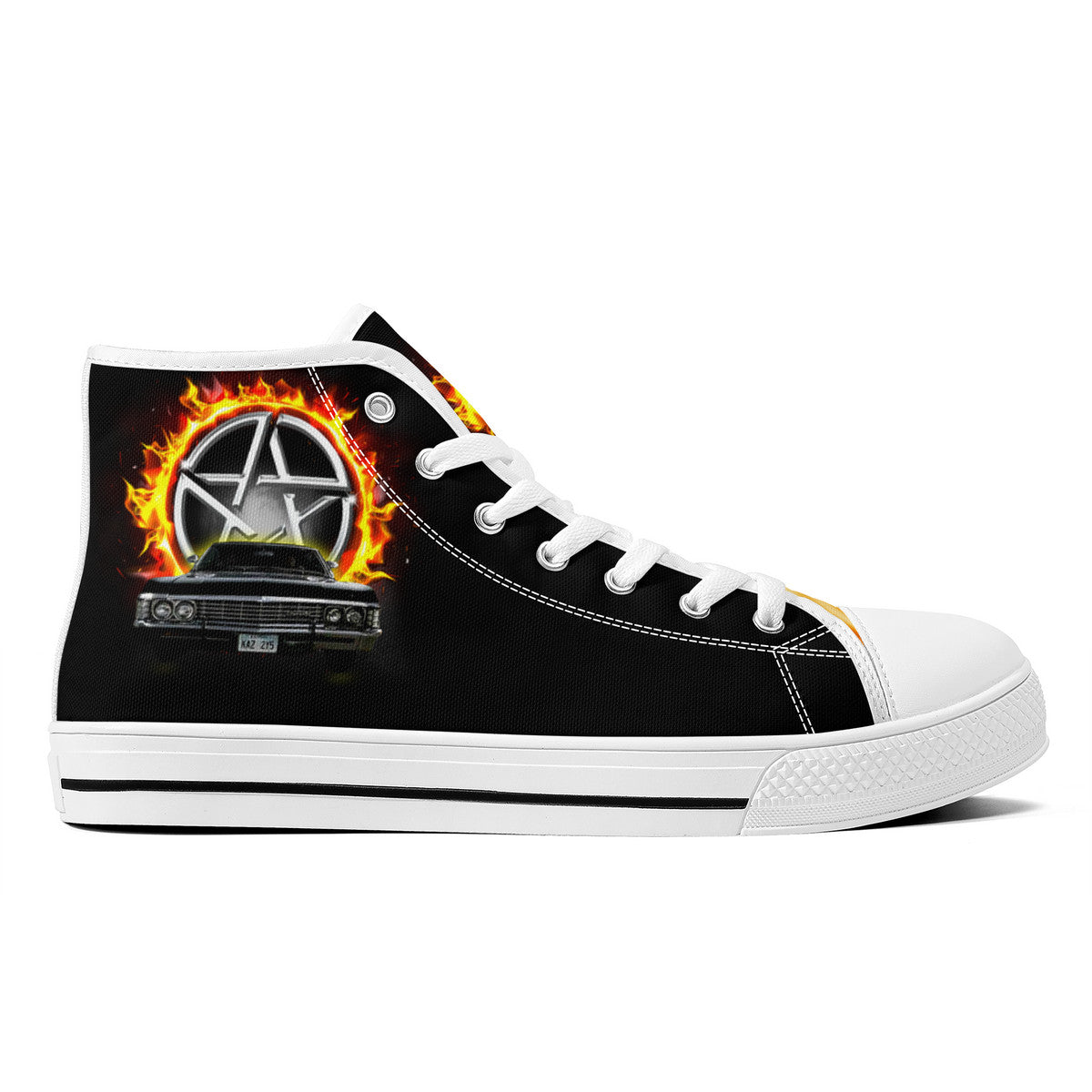 Carry On High-Top Canvas Shoes