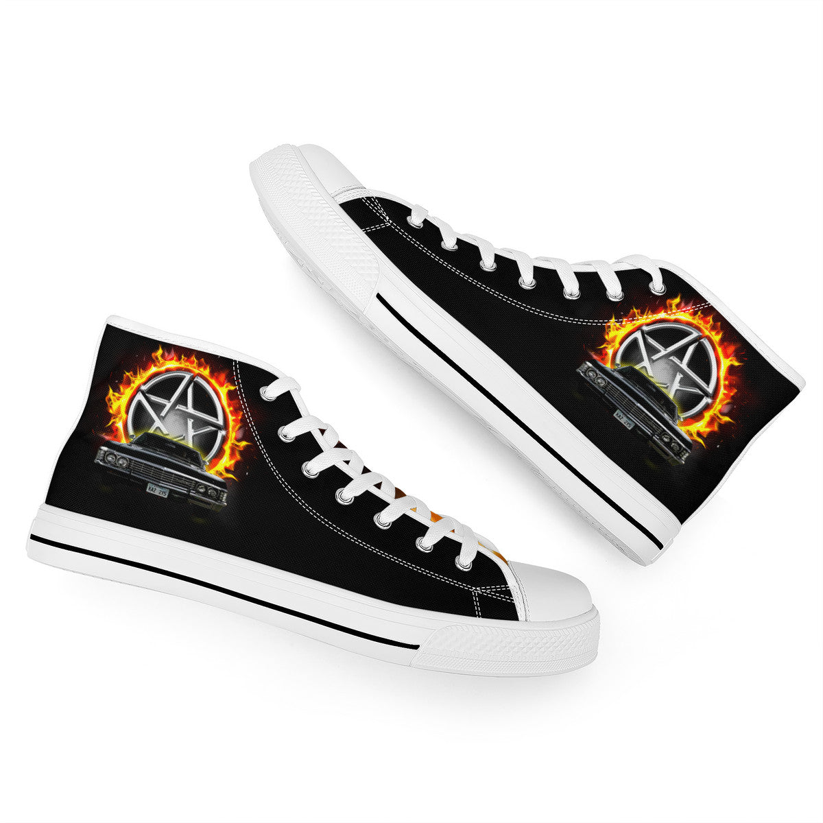 Carry On High-Top Canvas Shoes