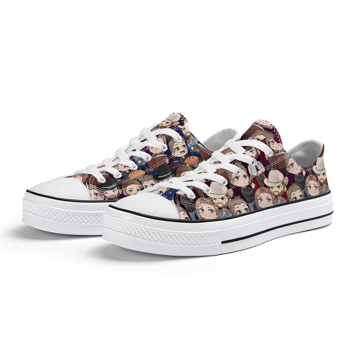 J2 Chibi Low Top Canvas Shoes