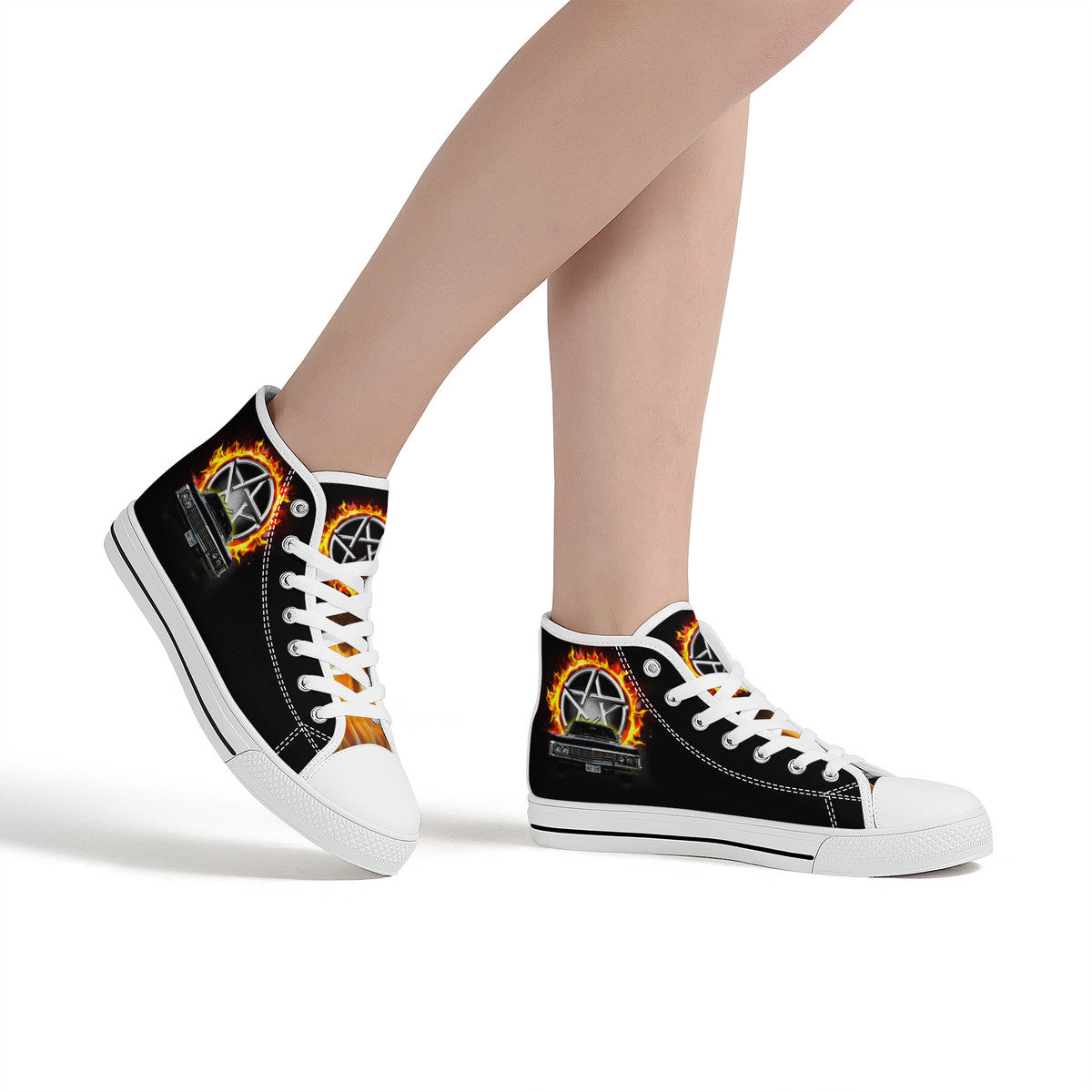 Carry On High-Top Canvas Shoes