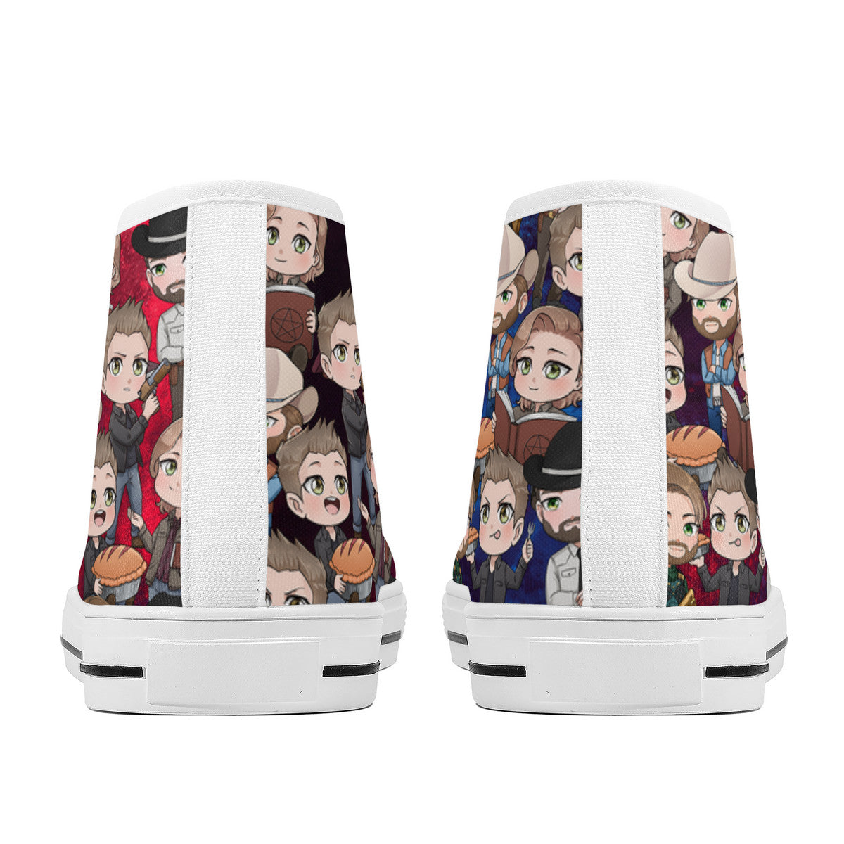 J2 Chibi High-Top Canvas Shoes