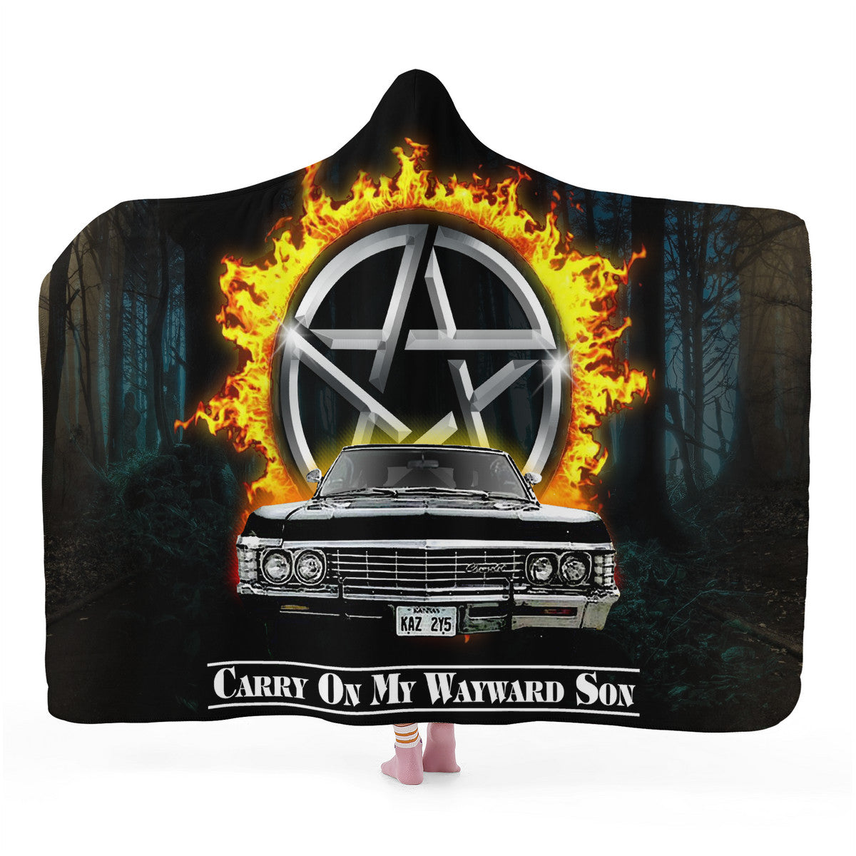 Carry On Hooded Blanket