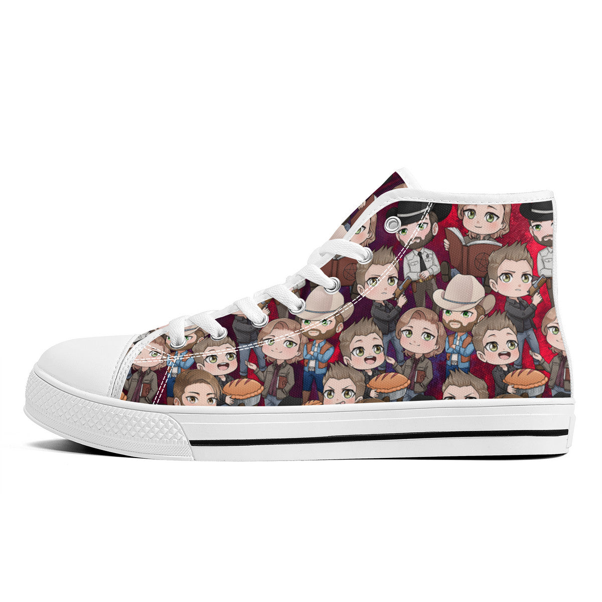 J2 Chibi High-Top Canvas Shoes