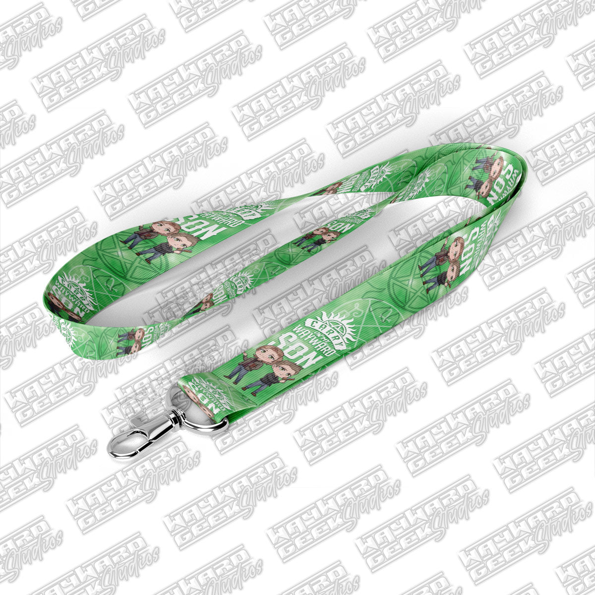 Carry On Chibi Lanyard