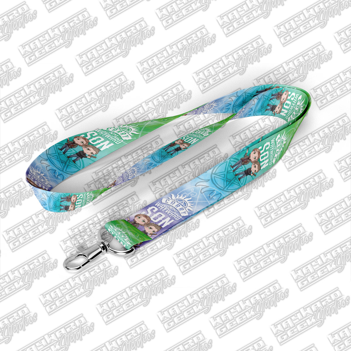 Carry On Chibi Lanyard