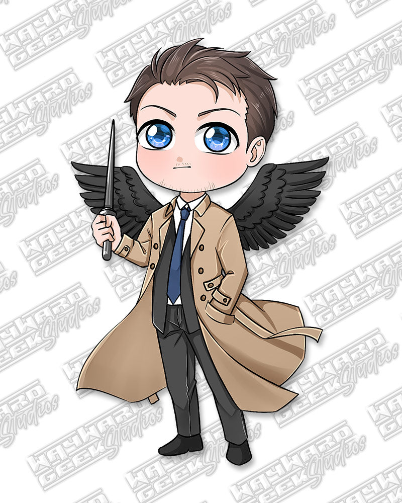 Cass Chibi Die Cut