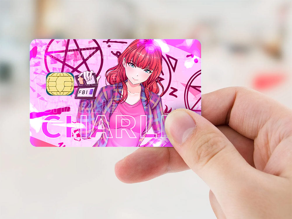 Charlie Anime Credit Card Skins