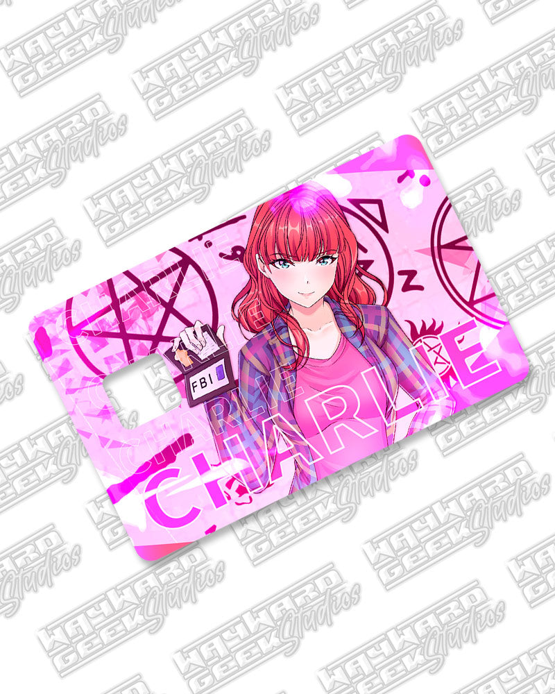 Charlie Anime Credit Card Skins