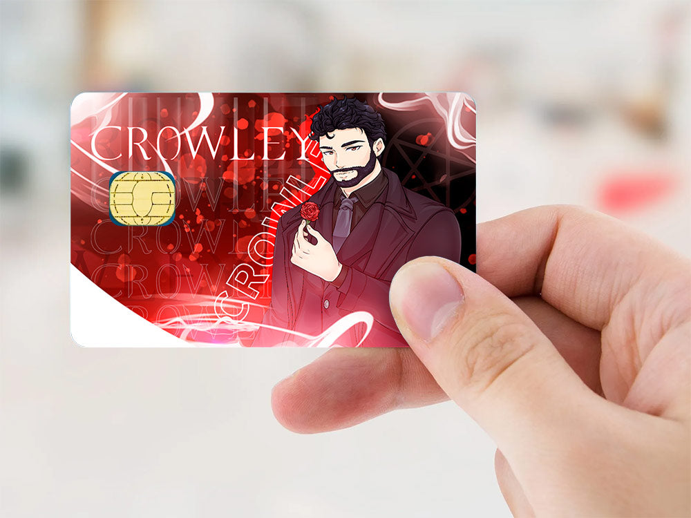 Crowley Anime Credit Card Skins