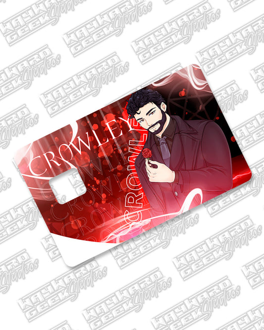 Crowley Anime Credit Card Skins