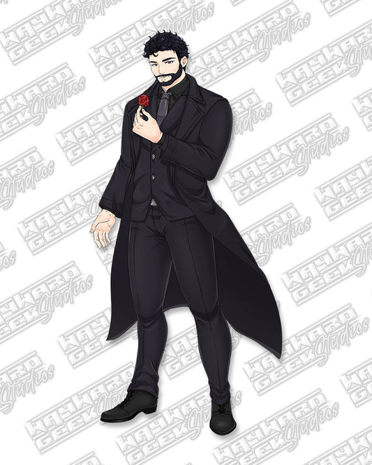 Crowley Anime Full Die Cut