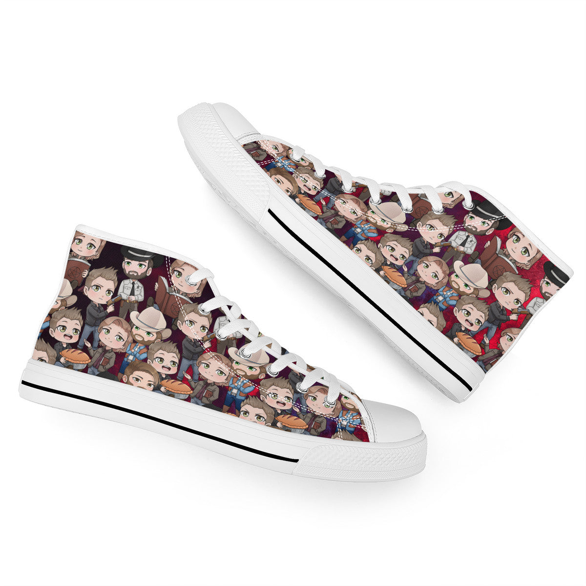 J2 Chibi High-Top Canvas Shoes