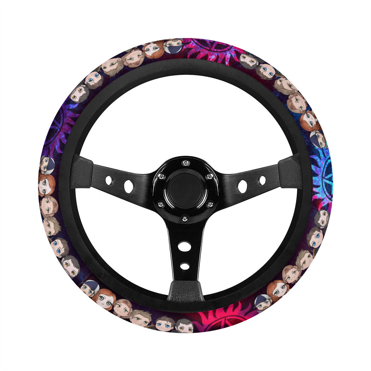 SPN Chibi Steering Wheel Cover