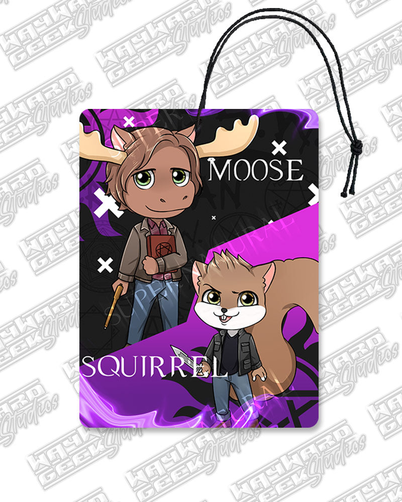 Moose Squirrel Chibi Air Freshener