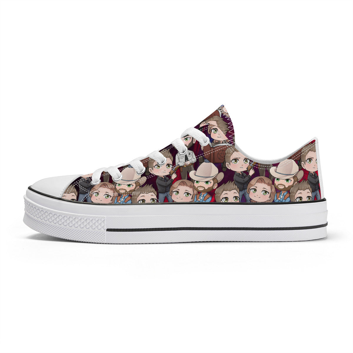 J2 Chibi Low Top Canvas Shoes