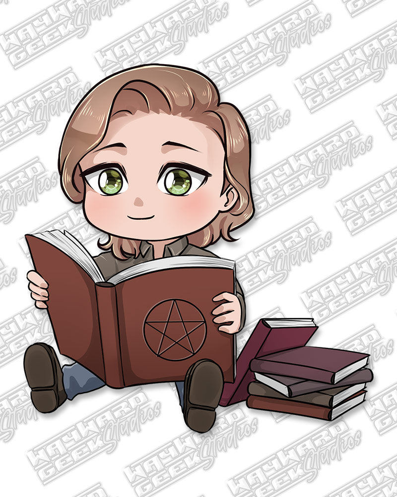 Sam Books Chibi Die Cut