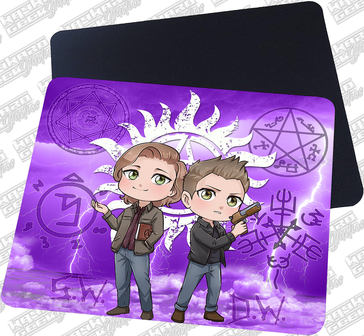 Sam Dean Chibi Mousepad