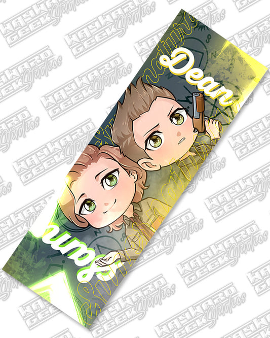 Sam & Dean Chibi Bumper Sticker