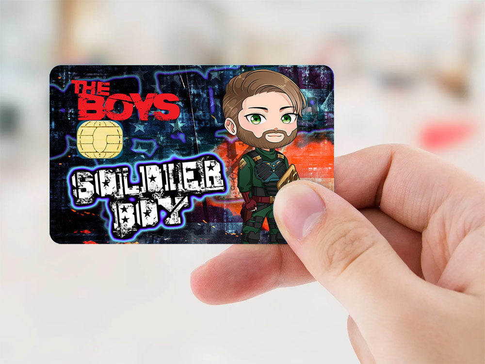 Soldier Boy Chibi Credit Card Skins