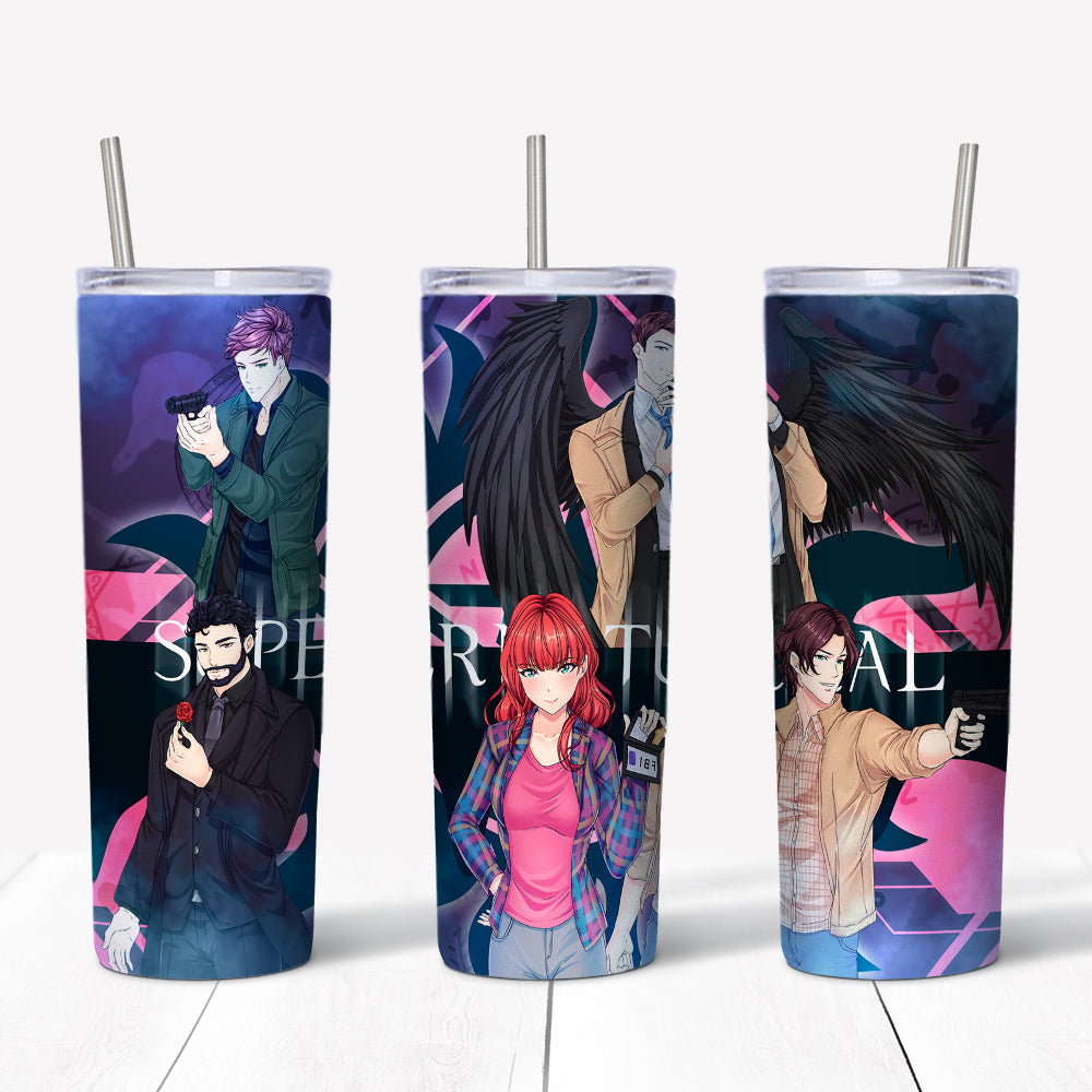 SPN Anime Tumbler