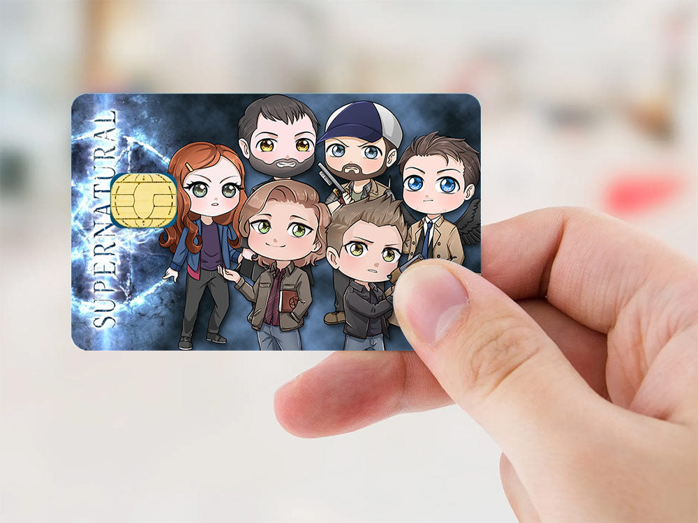 SPN Chibi Credit Card Skins