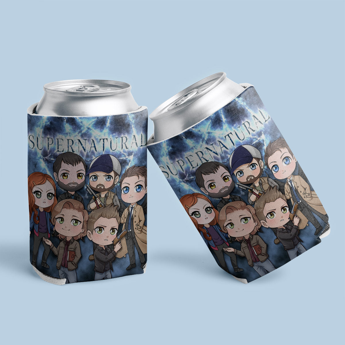 SPN Chibi Can Cooler