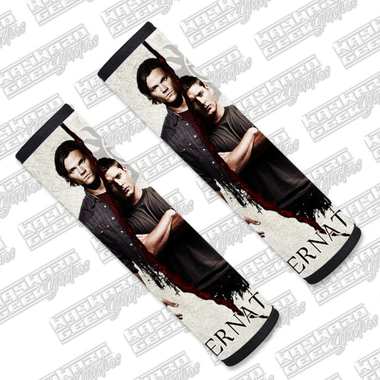 SPN Sam and Dean Seat Belt Covers