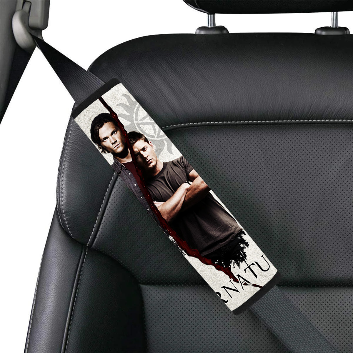 SPN Sam and Dean Seat Belt Covers