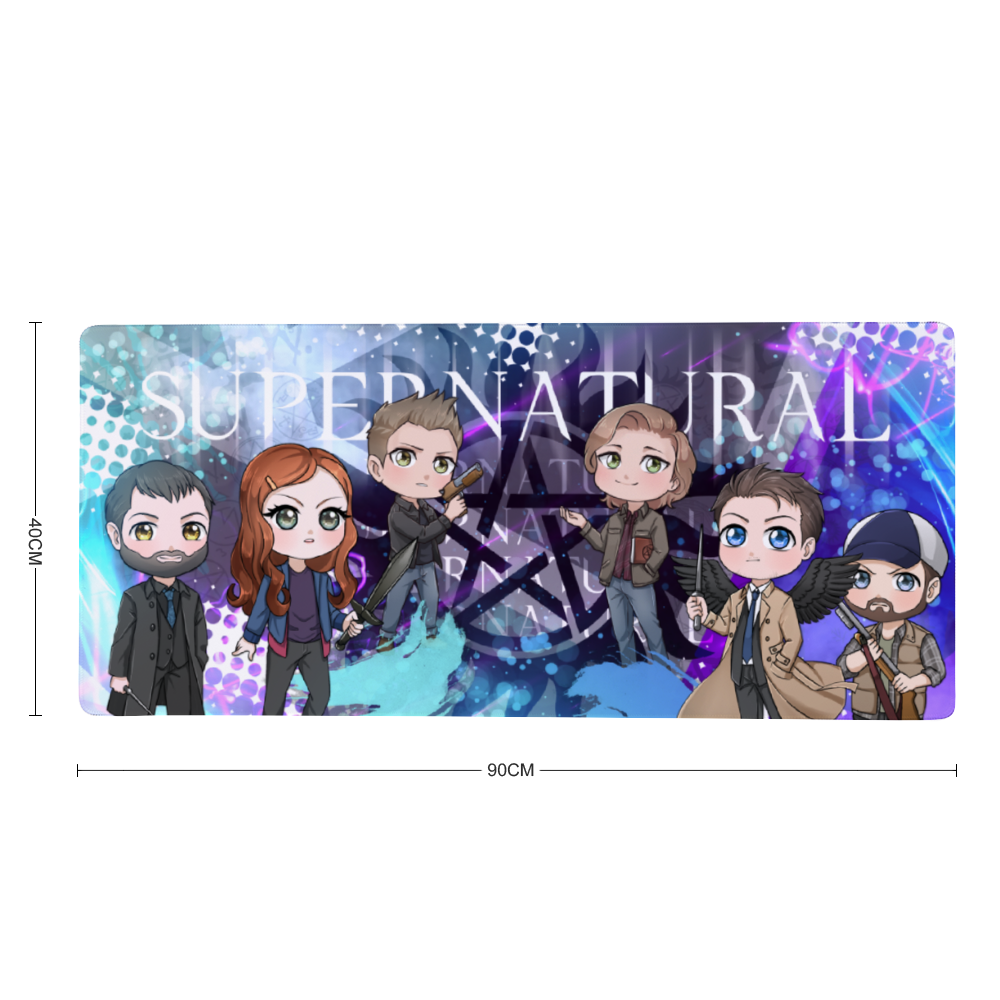 SPN Chibi Desk Mat