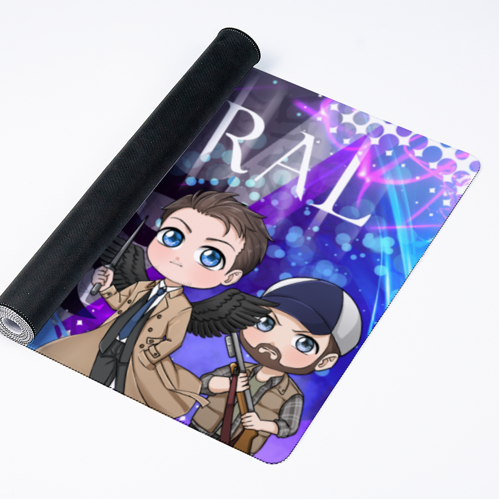 SPN Chibi Desk Mat